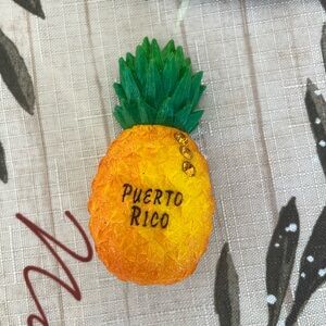 Puerto Rico 🇵🇷 Pineapple Magnet 🍍